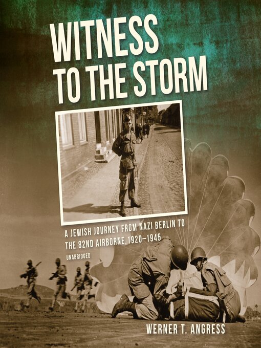 Title details for Witness to the Storm by Werner T. Angress - Available